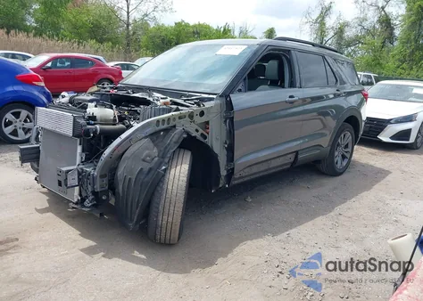 2021 Ford Explorer Xlt from USA, damaged, VIN 1FMSK8DH5MGB29197